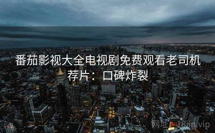 番茄影视大全电视剧免费观看老司机荐片：口碑炸裂